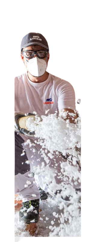 Foukaná izolace URSA Pure Floc