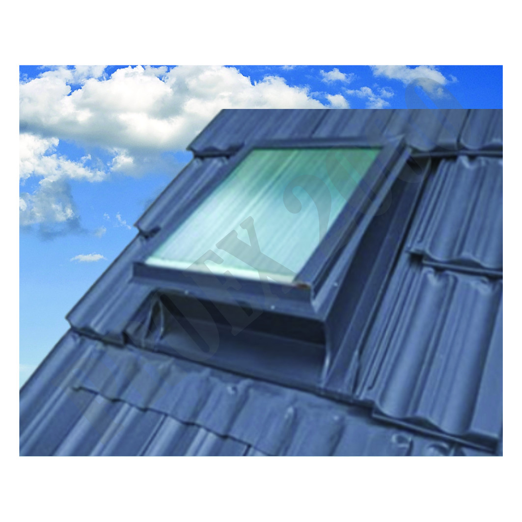 Vikýř hliníkový UNIVERZAL 500x600 mm + LEXAN antracit