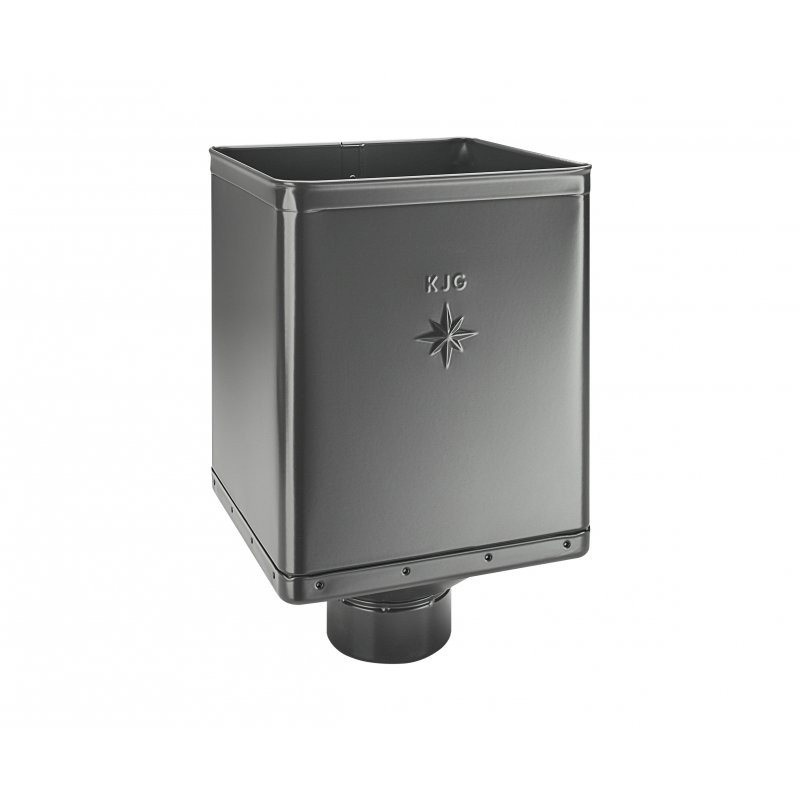 Kotlík žlabový sběrný DESIGN antracit 120 mm