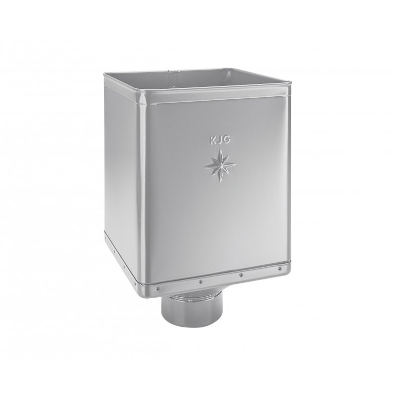 Kotlík žlabový sběrný DESIGN bílo hliníkový 120 mm