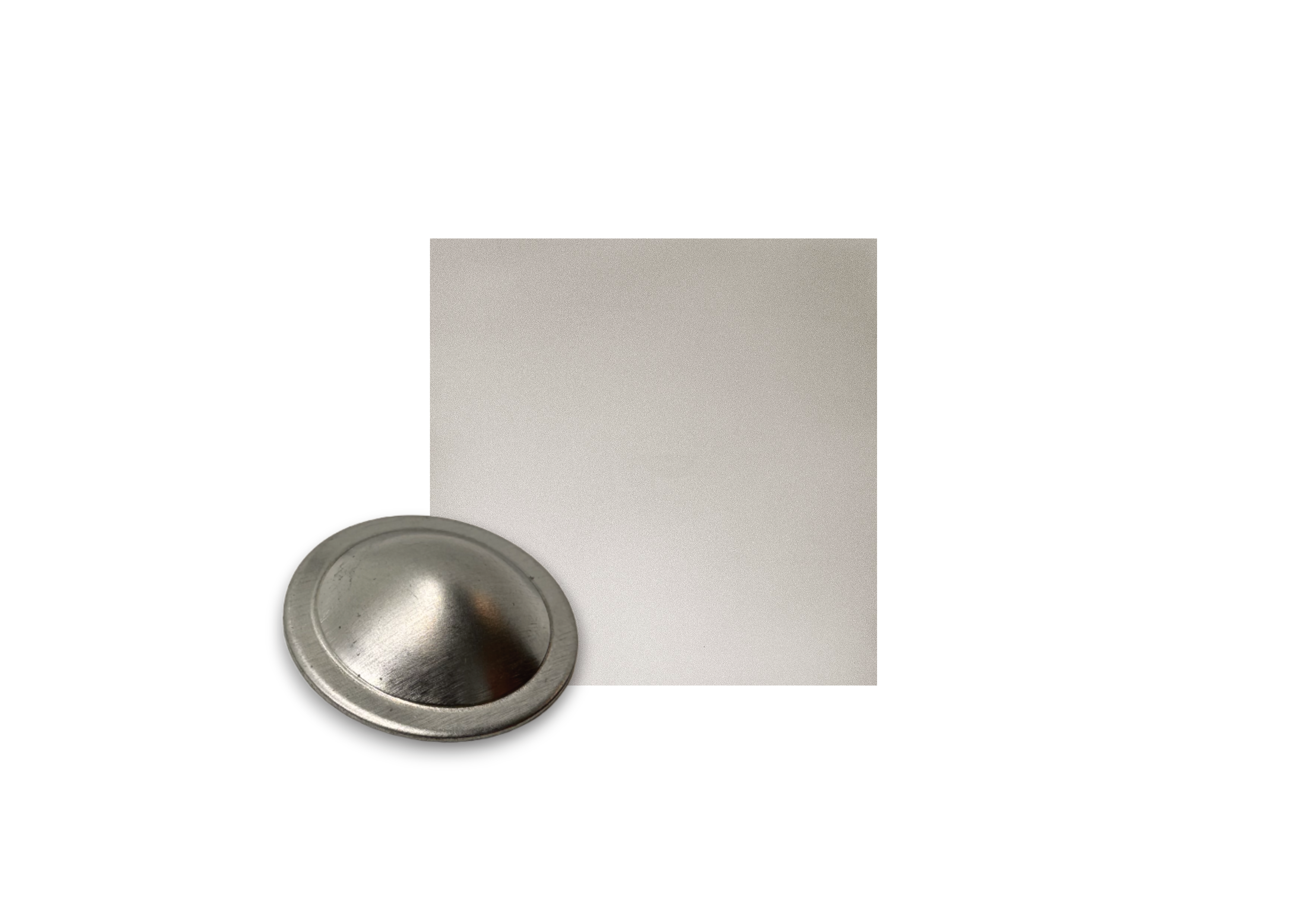 Klobouček pozink. KJG/bílohliník.TMAVÝ 20mm 9007