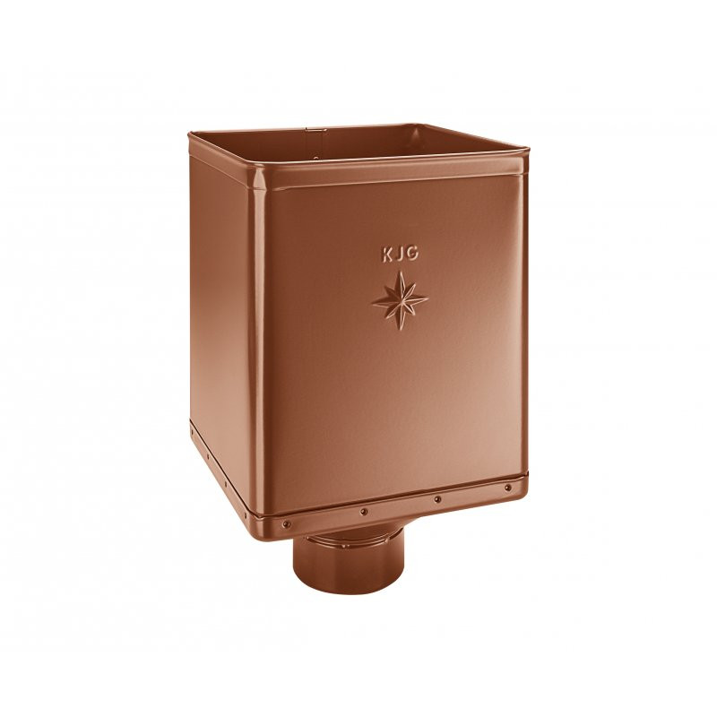 Kotlík žlabový sběrný DESIGN měděno hnědý 120 mm