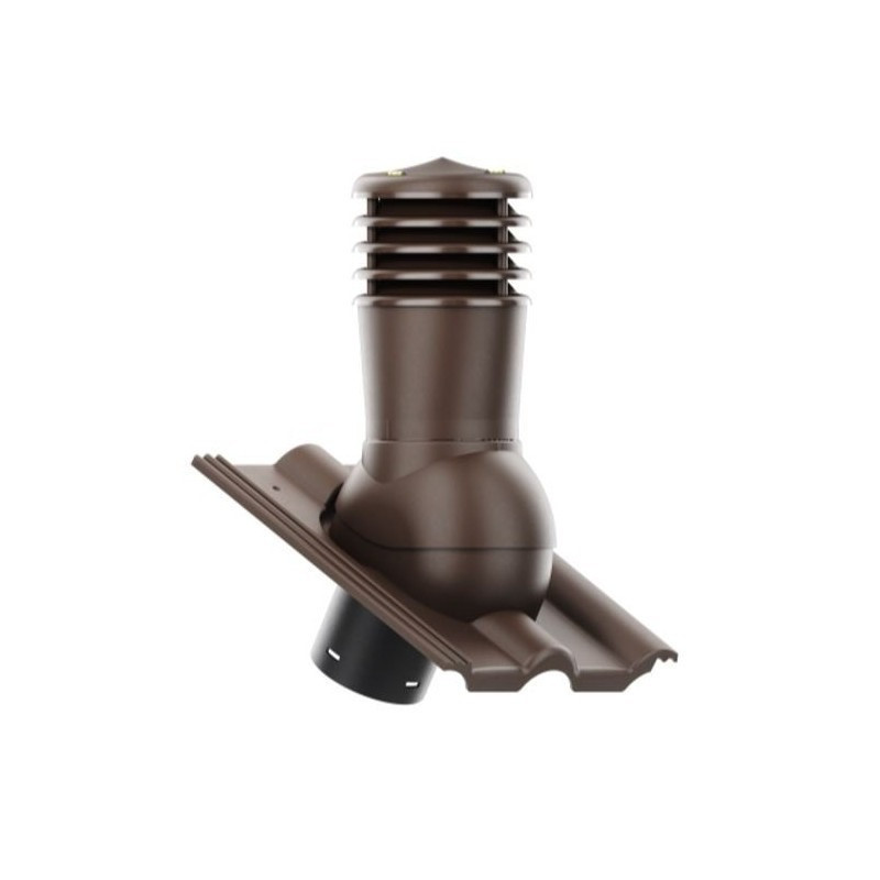 HPI - odvětrávací set pro betonovou krytinu, pr.150mm - černá