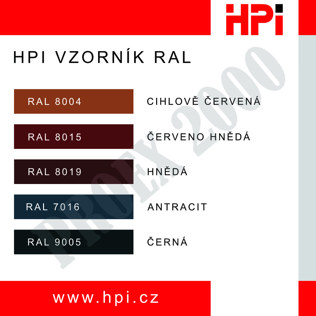 HPI - odvětr. taška plastová Bramac alpská, KM Beta - tm. hnědá