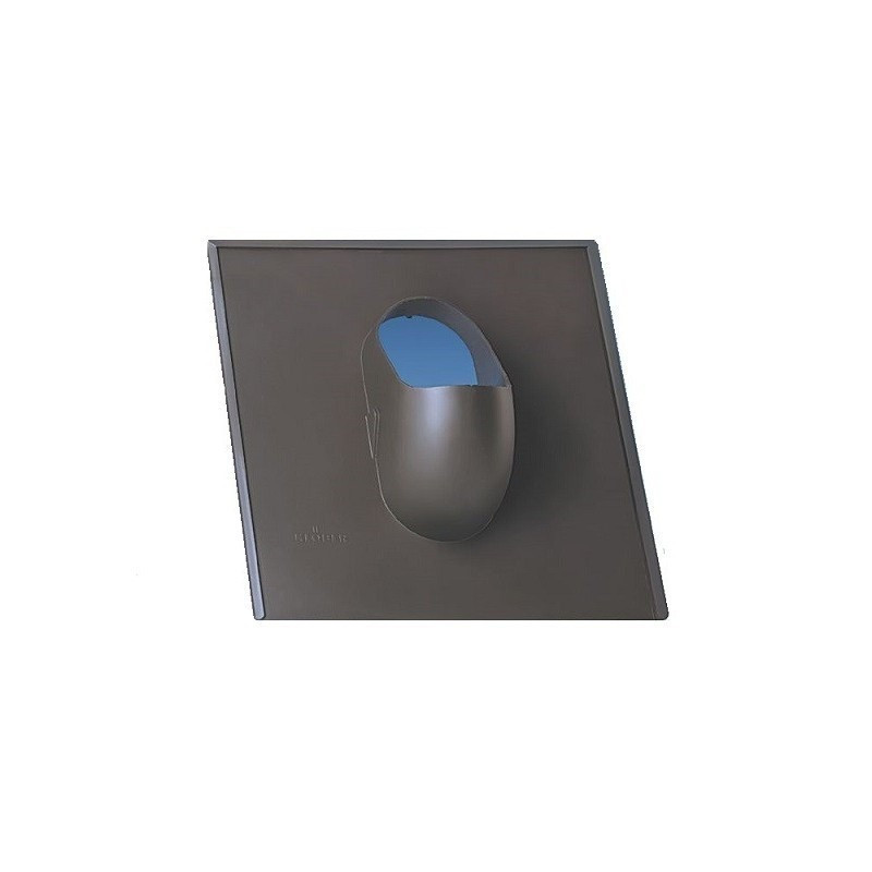 HPI - odvětr. taška plastová Cembrit šablona 600x600mm - antracit