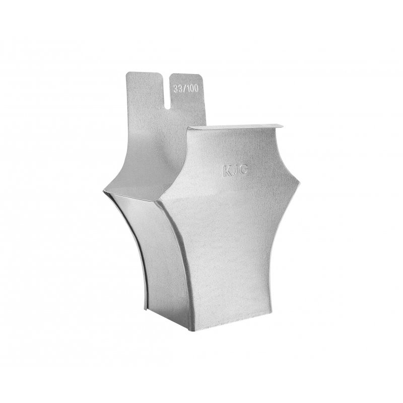 Kotlík žlabový hranatý 330/80x80 mm, pozink