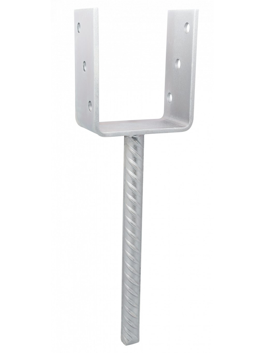 Rapi-Tec kotevní patka U2 121x60x5,0mm - pr.20/250mm, úzká, galv.zn.