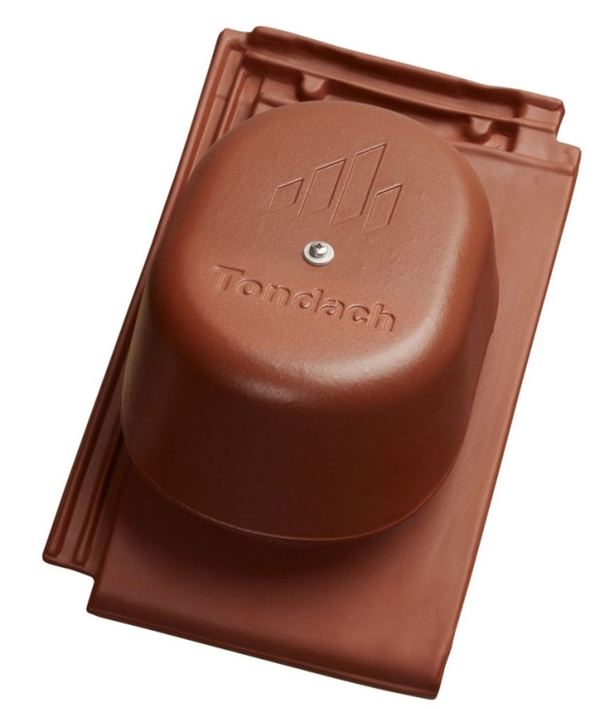 Tondach - Planoton11/Figaro11 - prostupová taška + komplet odvětrání, hnědá engoba