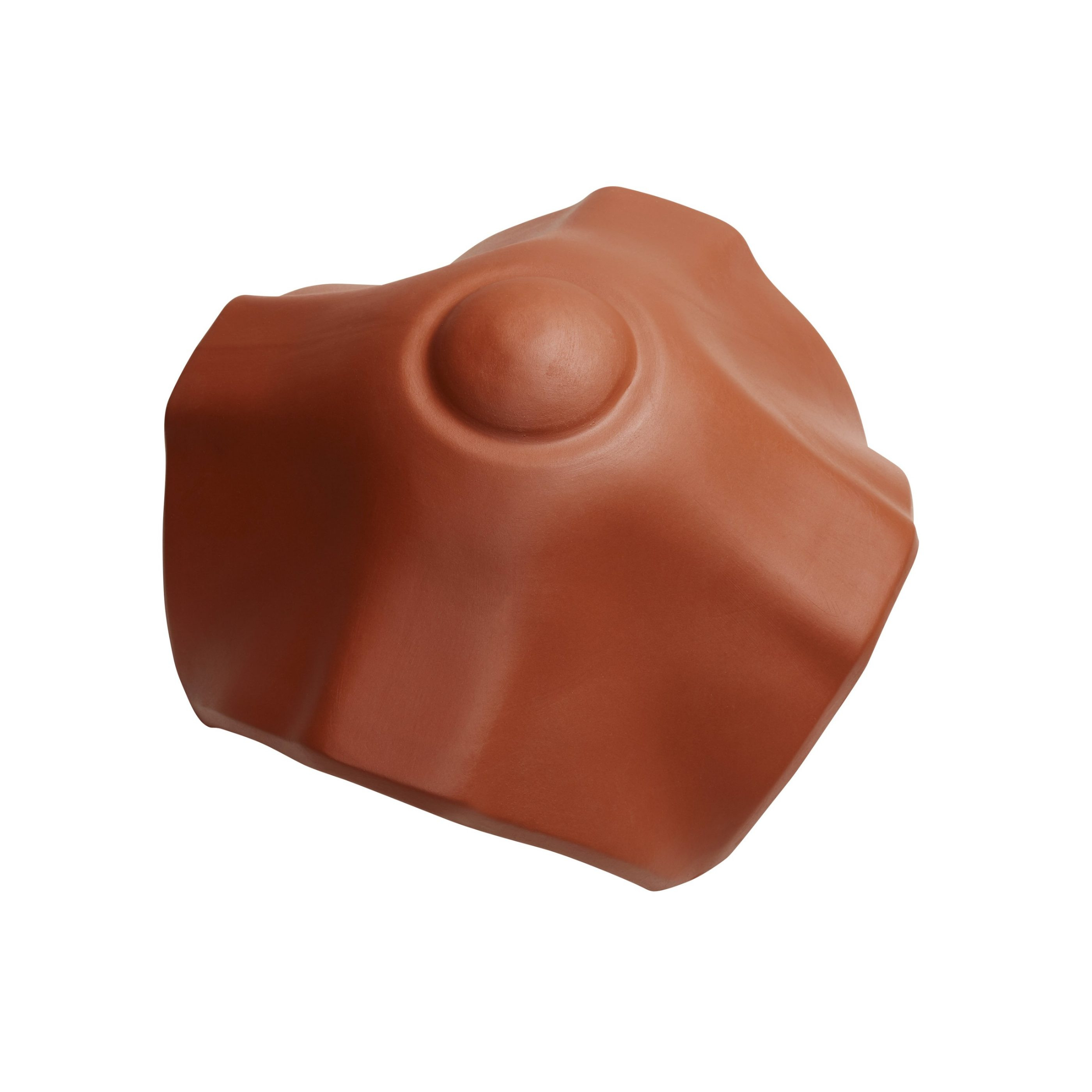 Tondach - Hřebenáč rozdělovací tvar "X" Hranice 21cm, hnědá engoba