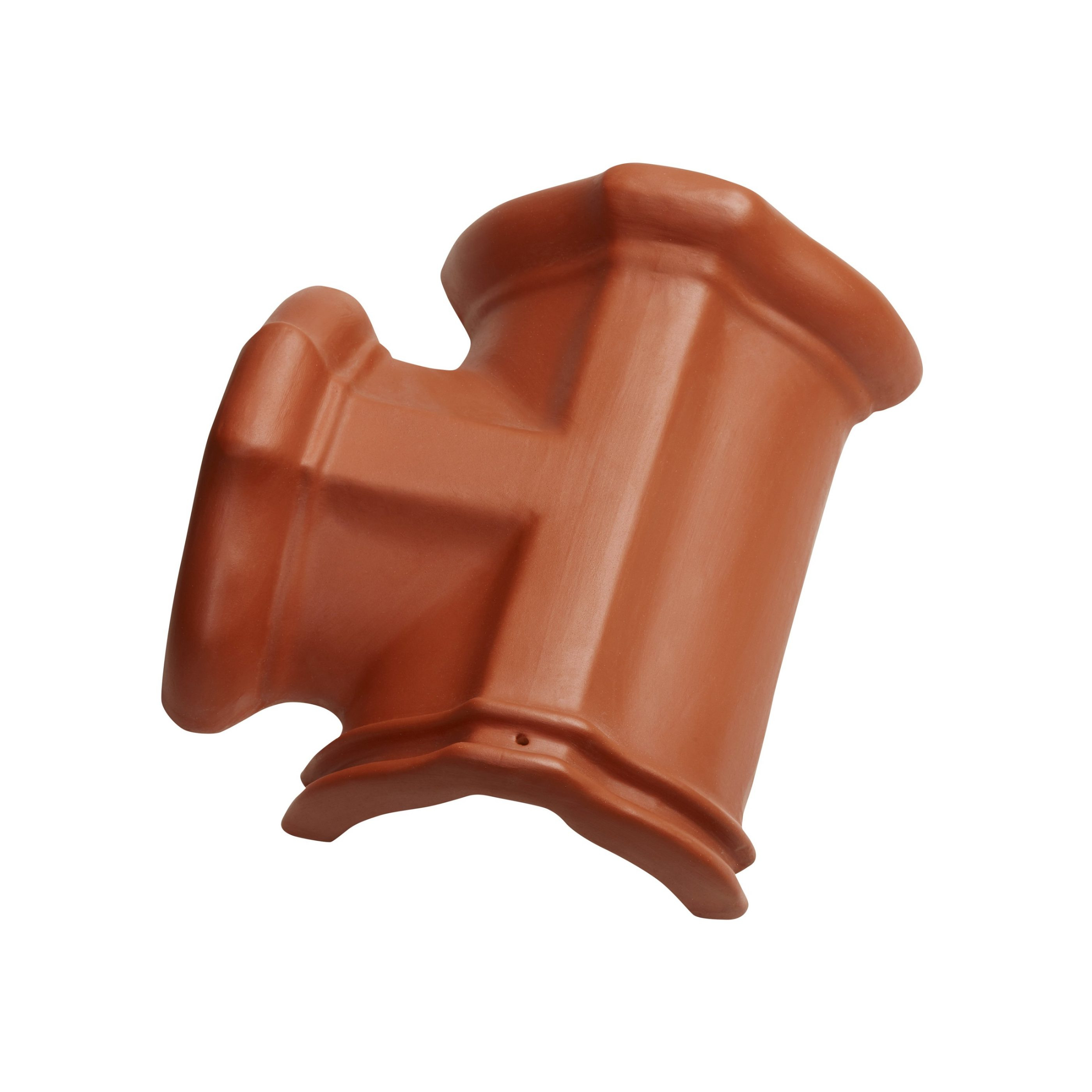 Tondach - Hřebenáč rozdělovací "T" levý Stod 21cm, režný