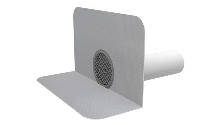 TWC 50 PVC, chrlič DN50/60cm s PVC manžetou