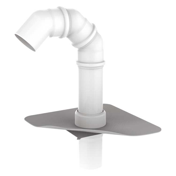 TWP 110 PVC, prostup pro kabely DN100 s PVC manžetou