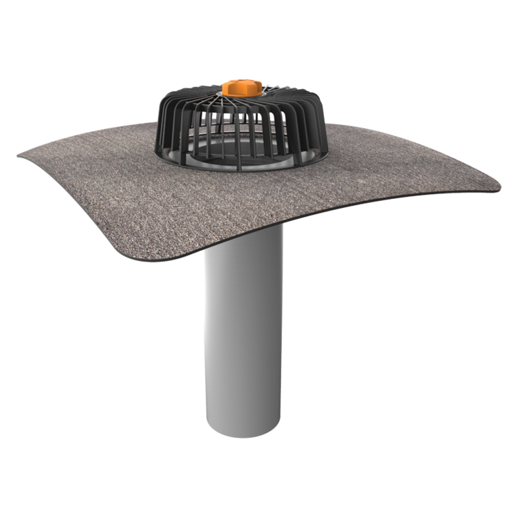 TWJ 50 BIT, střešní vpusť jednostěnná DN50/40cm s BIT manžetou
