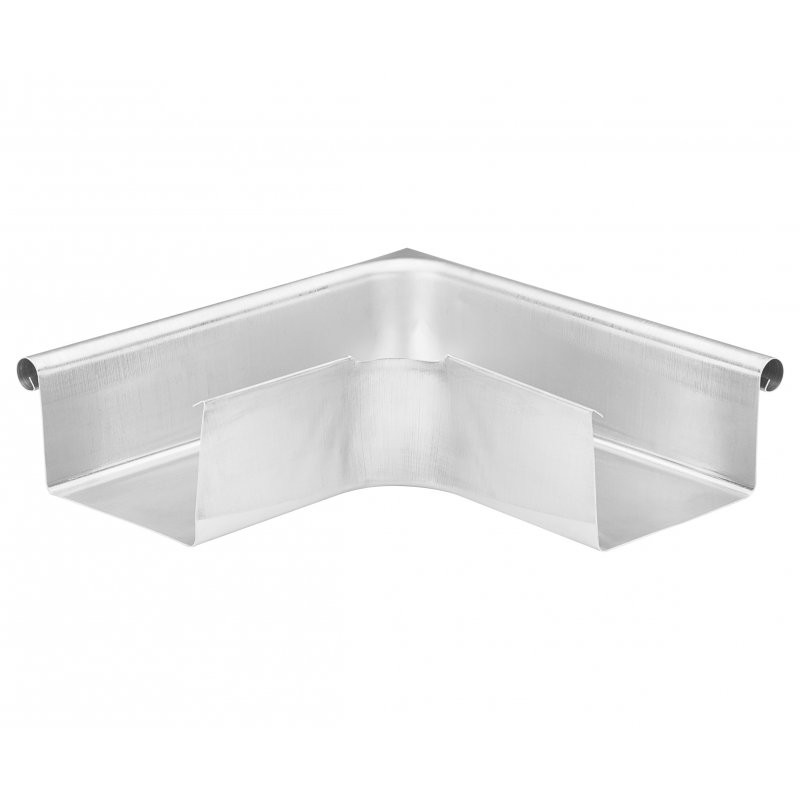 Roh žlabový venkovní hranatý 330 mm, titanzinek