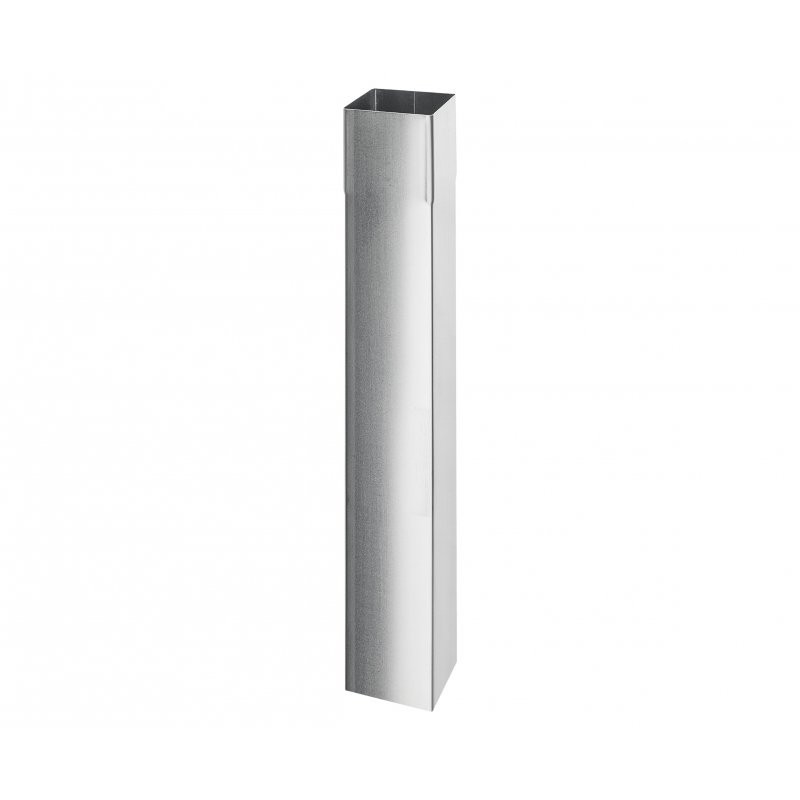 Svod okapový hranatý 100x100 mm, 4 m, titanzinek