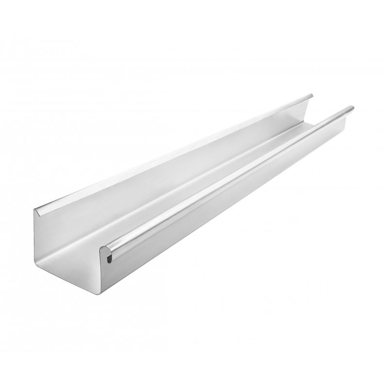 Okapový žlab hranatý 330 mm, 4 m, titanzinek