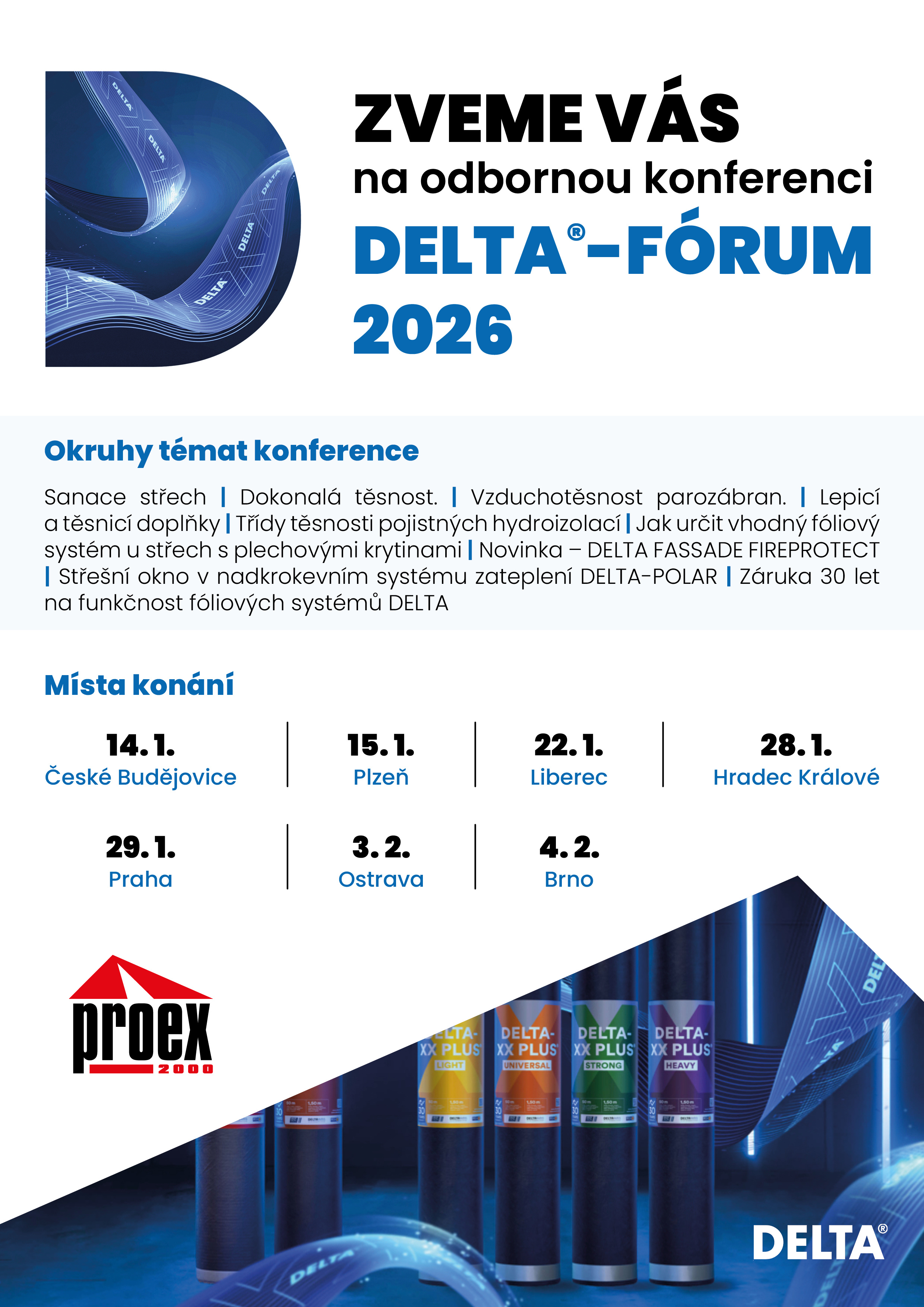 DELTA-FORUM 2026 – pozvánka na semináře